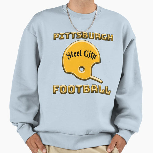 Pittsburgh Football Steel City T-Shirt - Minimalist Print for Adults - T-Shirt, Sweatshirt, Hoodie