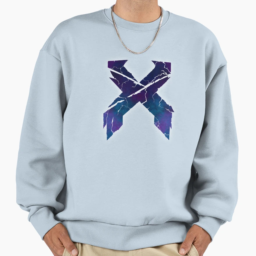 Headbanger X Sweatshirt - Novelty Apparel for Adults - T-Shirt, Sweatshirt, Hoodie
