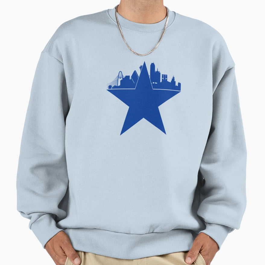 Dallas Sweatshirt - Trendy Graphic for Adults - T-Shirt, Sweatshirt, Hoodie