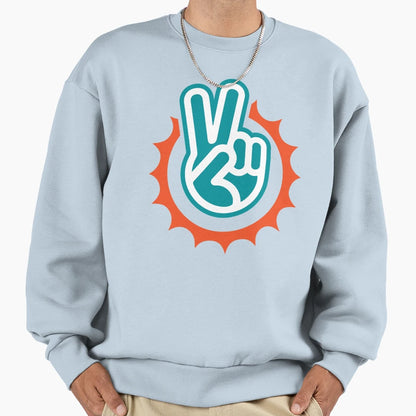 Tyreek Peace Sign Sweatshirt - Novelty Apparel Men Women - T-Shirt, Sweatshirt, Hoodie