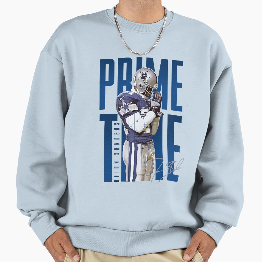 Deion Sanders Sweatshirt - Trendy Graphic for Adults - T-Shirt, Sweatshirt, Hoodie