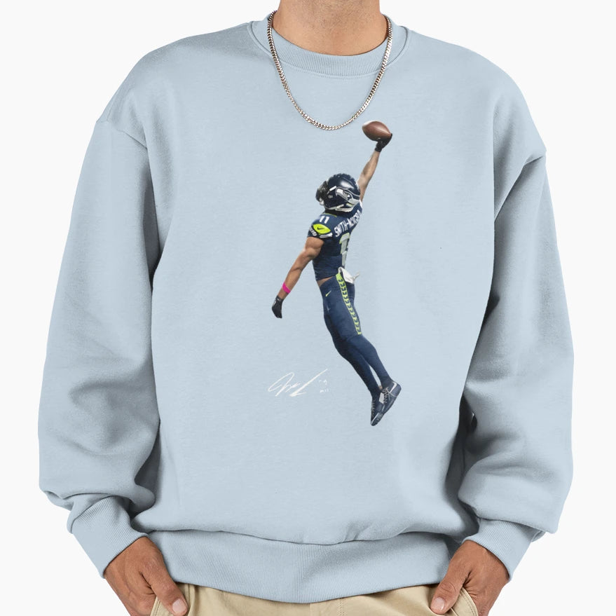 Seahawks Jsn Jaxon Smith Njigba Sweatshirt - Graphic Print Men Women - T-Shirt, Sweatshirt, Hoodie