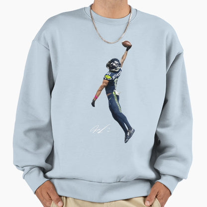 Seahawks Jsn Jaxon Smith Njigba Sweatshirt - Graphic Print Men Women - T-Shirt, Sweatshirt, Hoodie