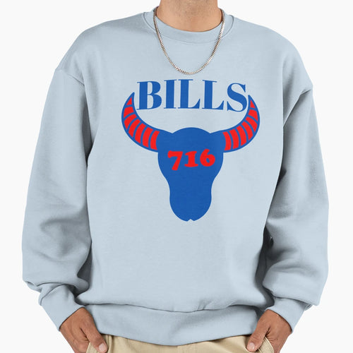 Buffalobills 716 Sweatshirt - Streetwear Style Men Women - T-Shirt, Sweatshirt, Hoodie
