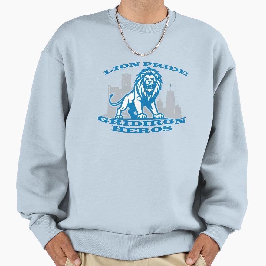 Lion Pride V1 Sweatshirt - Trendy Graphic for Adults - T-Shirt, Sweatshirt, Hoodie