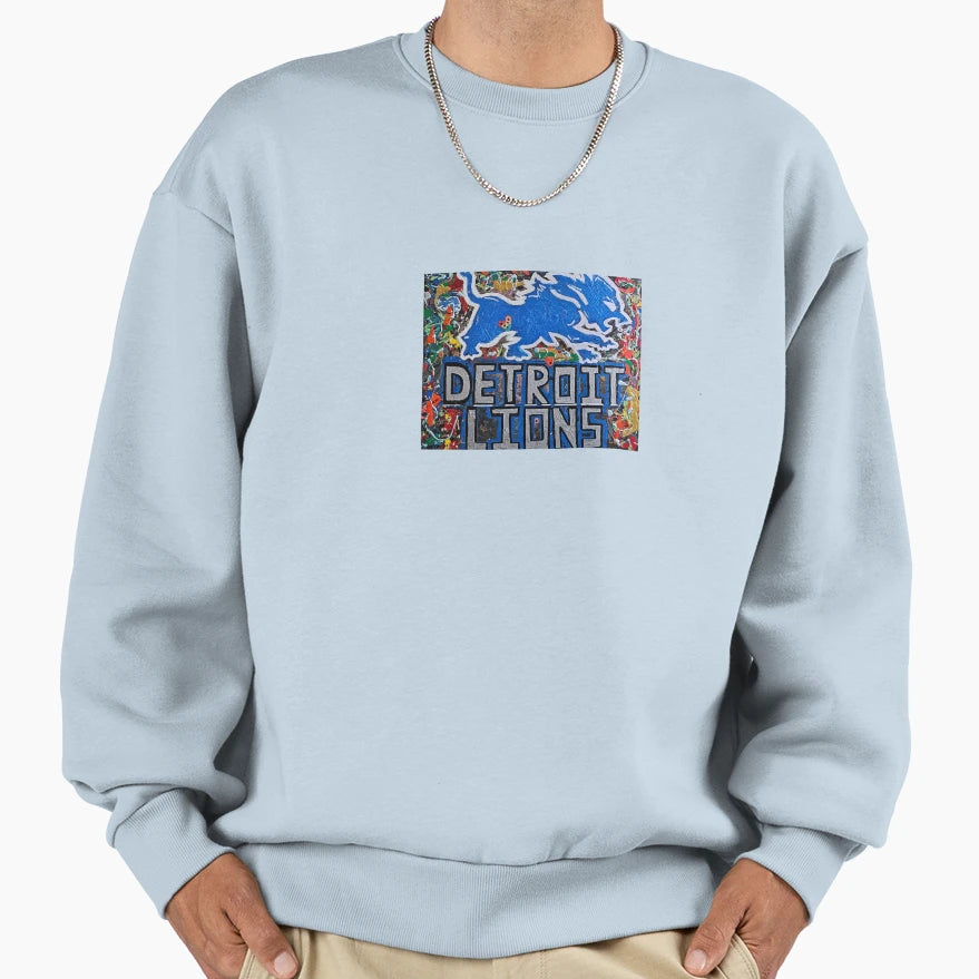 Fierce Blue Warriors Ride United Sweatshirt - Streetwear Style Unisex - T-Shirt, Sweatshirt, Hoodie