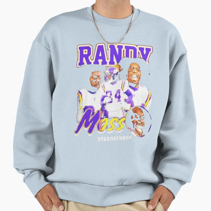 Randy Moss Sweatshirt - Minimalist Print Unisex - T-Shirt, Sweatshirt, Hoodie