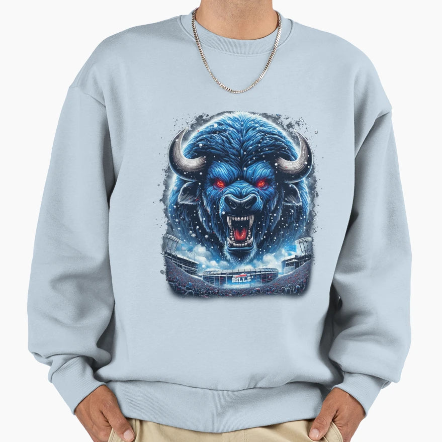 Bills Mafia Blitz Sweatshirt - Unique Graphic for Adults - T-Shirt, Sweatshirt, Hoodie