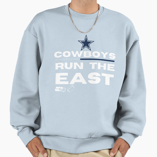 Cowboys Run East Divi Sion Champion Sweatshirt - Novelty Apparel Unisex - T-Shirt, Sweatshirt, Hoodie