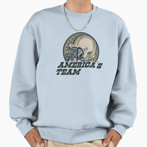Americas Team Sweatshirt - Trendy Graphic Men Women - T-Shirt, Sweatshirt, Hoodie