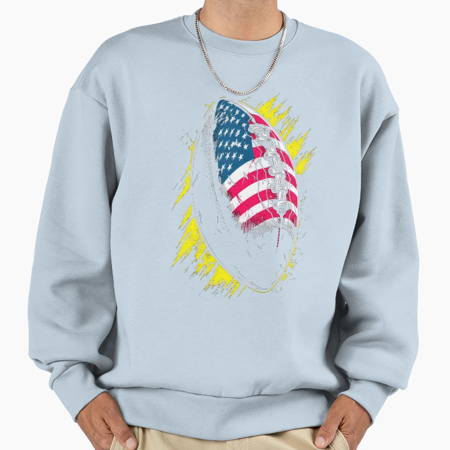 Rugby Sweatshirt - Casual Everyday Wear for Adults - T-Shirt, Sweatshirt, Hoodie