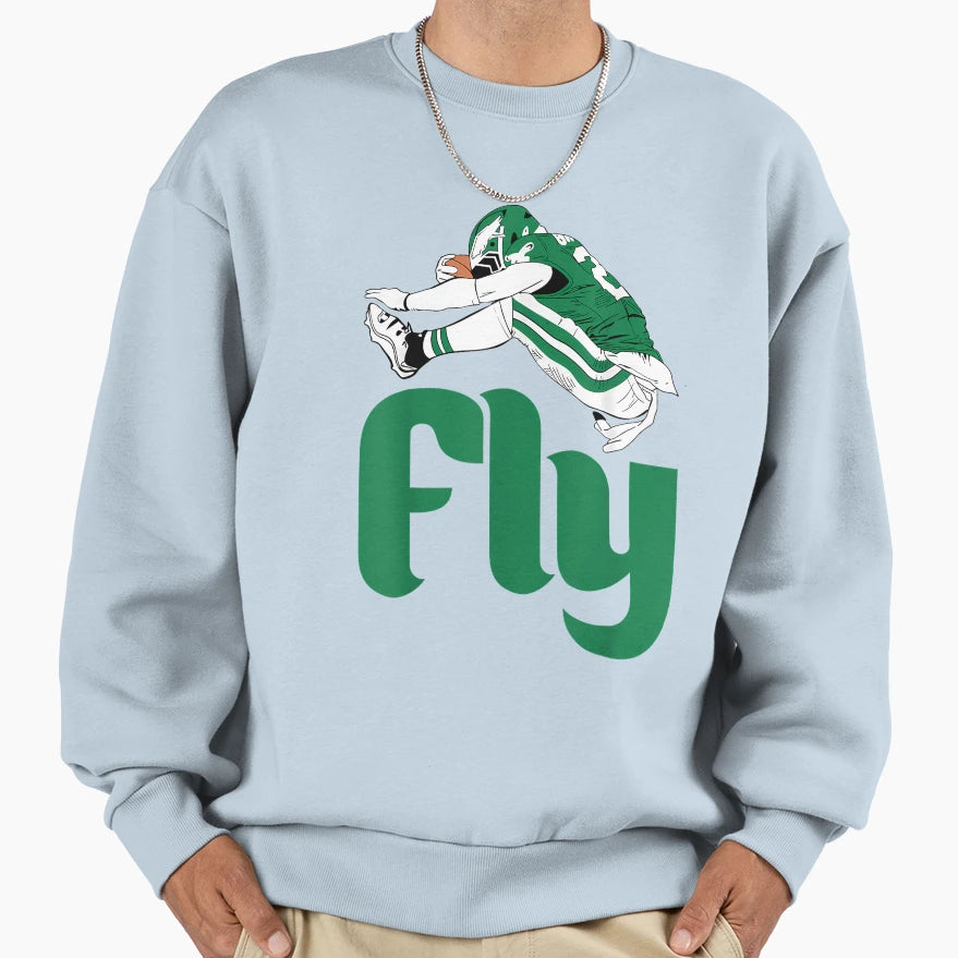 Fly Eagle Birds Sweatshirt - Minimalist Print Unisex - T-Shirt, Sweatshirt, Hoodie