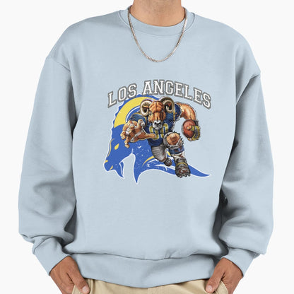 Los Angeles Football Sweatshirt - Novelty Apparel Men Women - T-Shirt, Sweatshirt, Hoodie