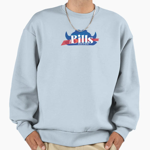 Buffalo Horns Sweatshirt - Trendy Graphic Men Women - T-Shirt, Sweatshirt, Hoodie