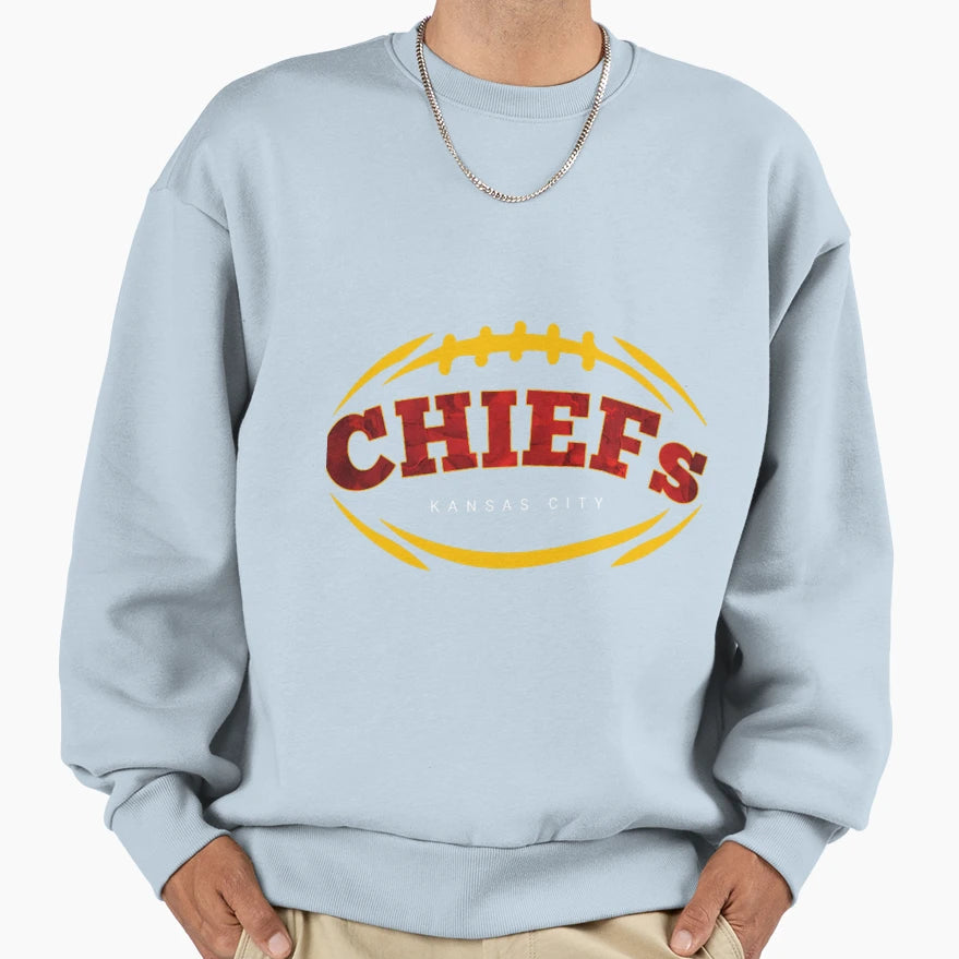Art Kansas City Chiefs Sweatshirt - Streetwear Style for Adults - T-Shirt, Sweatshirt, Hoodie