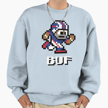 Buffalo Bills Tecmo Super Bowl Football Sweatshirt - Unique Graphic Unisex - T-Shirt, Sweatshirt, Hoodie
