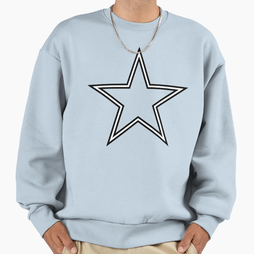 Twice As Bright And Your Star Sweatshirt - Aesthetic Graphic for Adults - T-Shirt, Sweatshirt, Hoodie