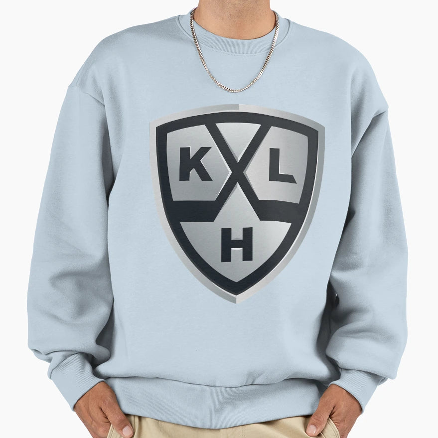 Khl Logo Shield Hockey Sweatshirt - Fun Novelty Design for Adults - T-Shirt, Sweatshirt, Hoodie