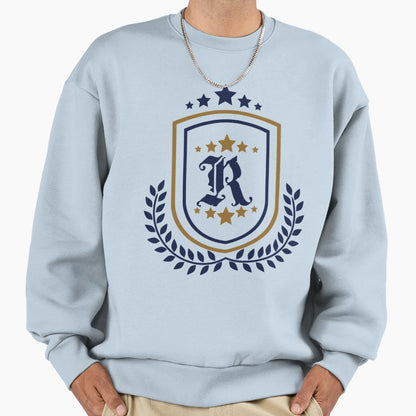 Eagle Raven Star Emblem Sweatshirt - Trendy Graphic Men Women - T-Shirt, Sweatshirt, Hoodie