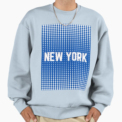 New York Dots 8 Sweatshirt - Fun Novelty Design Men Women - T-Shirt, Sweatshirt, Hoodie