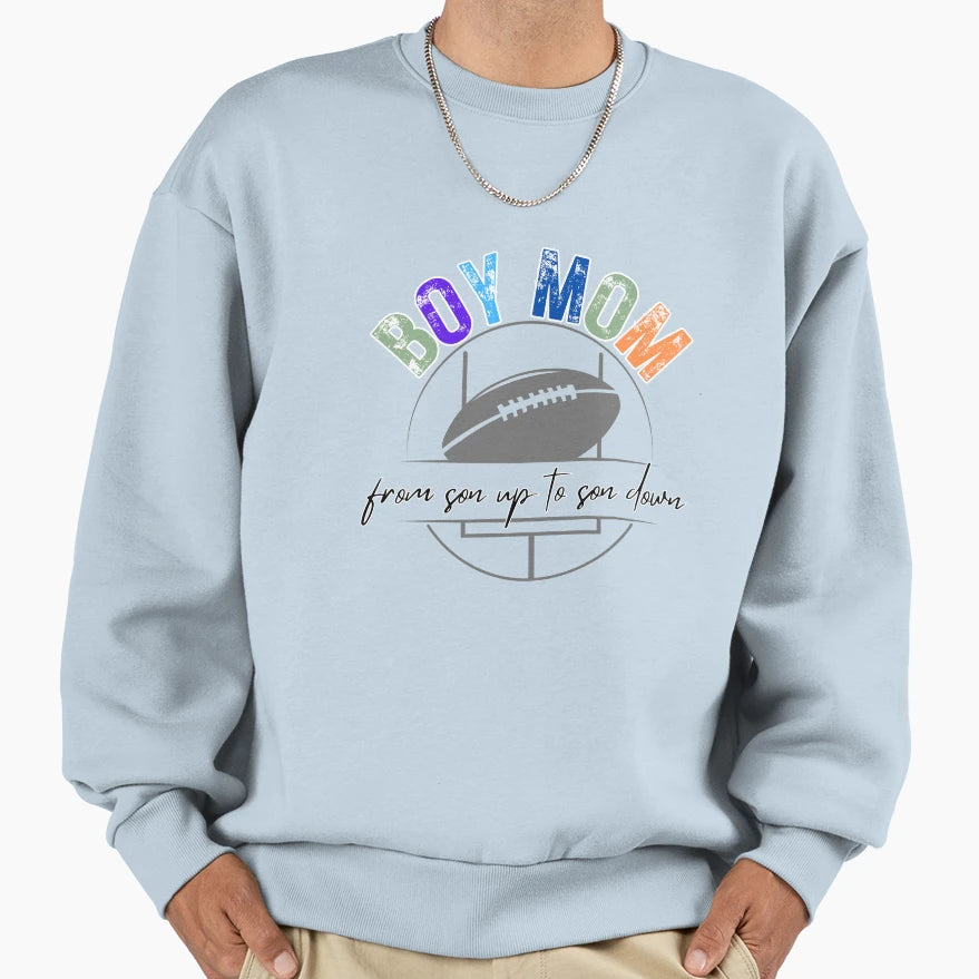 Mom Football Sweatshirt - Novelty Apparel for Adults - T-Shirt, Sweatshirt, Hoodie
