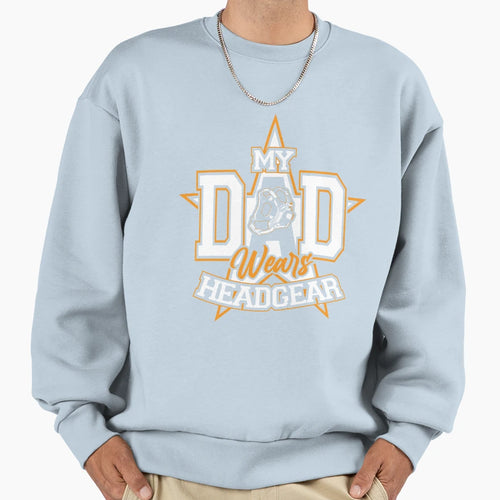 Wrestling Coach My Dad Wears Sweatshirt - Unique Graphic for Adults - T-Shirt, Sweatshirt, Hoodie