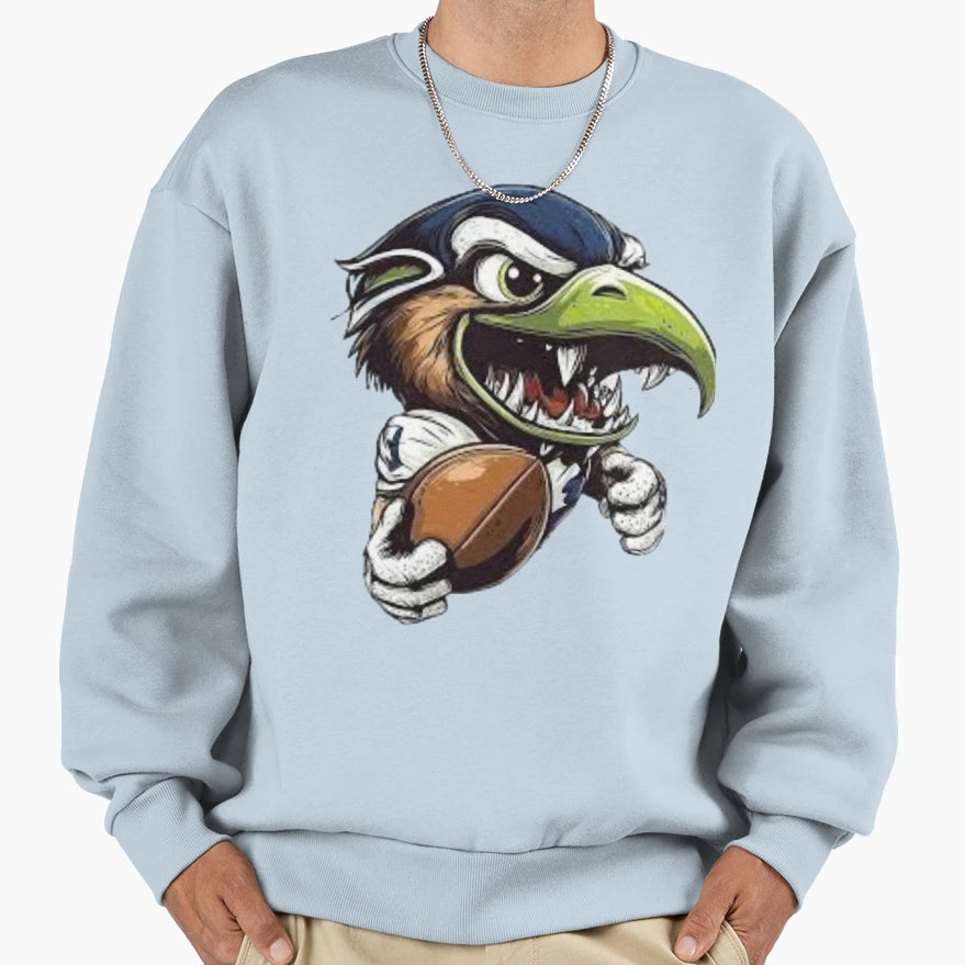 Seattle Seahawks Sweatshirt - Fun Novelty Design Unisex - T-Shirt, Sweatshirt, Hoodie
