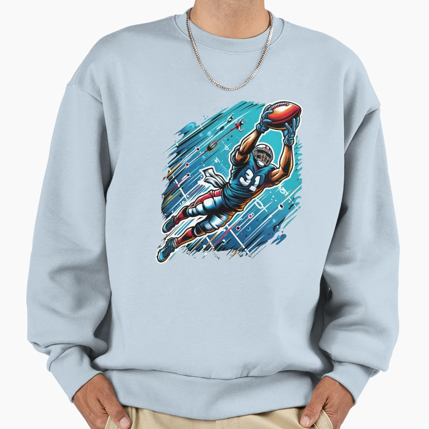Rugby Player Sweatshirt - Novelty Apparel for Adults - T-Shirt, Sweatshirt, Hoodie