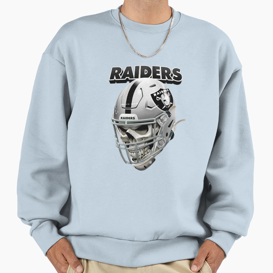 Raiders Helmet Stilldark 64 Sweatshirt - Unique Graphic for Adults - T-Shirt, Sweatshirt, Hoodie