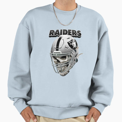 Raiders Helmet Stilldark 64 Sweatshirt - Unique Graphic for Adults - T-Shirt, Sweatshirt, Hoodie