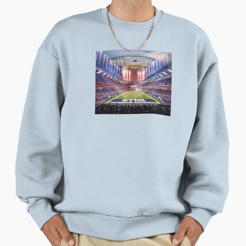 New Buffalo Stadium Sweatshirt - Fun Novelty Design Men Women - T-Shirt, Sweatshirt, Hoodie