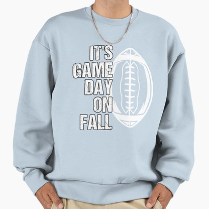 Fall Season Game Day American Football Sweatshirt - Unique Graphic Unisex - T-Shirt, Sweatshirt, Hoodie