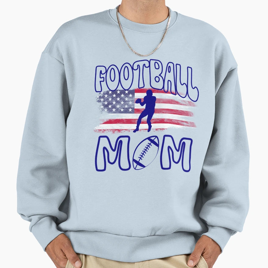 Football Mom Sweatshirt - Fun Novelty Design Unisex - T-Shirt, Sweatshirt, Hoodie