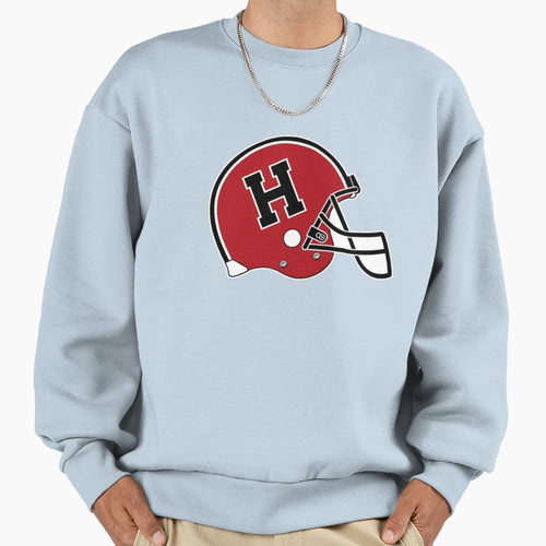 College Football Helmet Sweatshirt - Aesthetic Graphic for Adults - T-Shirt, Sweatshirt, Hoodie