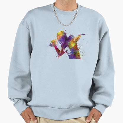 American Football Player Sweatshirt - Fun Novelty Design Unisex - T-Shirt, Sweatshirt, Hoodie
