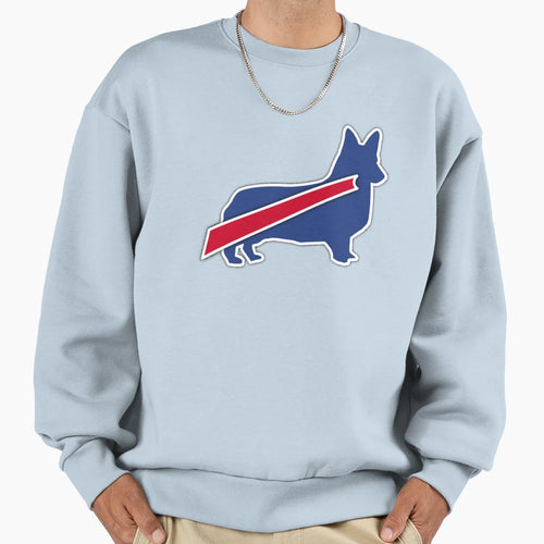 Buffalo Bills Corgi T-Shirt - Trendy Graphic Men Women - T-Shirt, Sweatshirt, Hoodie