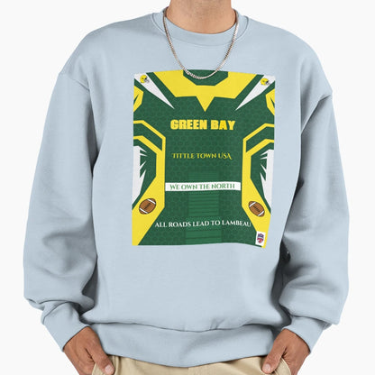 Green Bay Team Sweatshirt - Minimalist Print Unisex - T-Shirt, Sweatshirt, Hoodie
