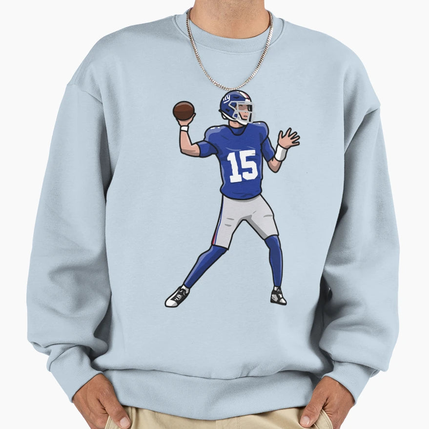 Devito Throw Sweatshirt - Custom Art Print for Adults - T-Shirt, Sweatshirt, Hoodie