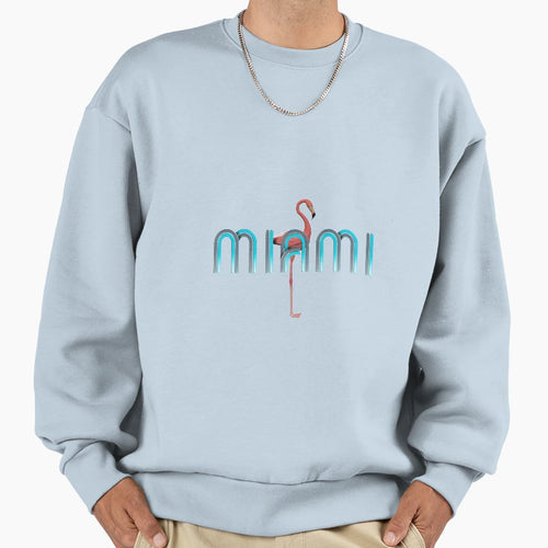 Miami Sweatshirt - Unique Graphic for Adults - T-Shirt, Sweatshirt, Hoodie