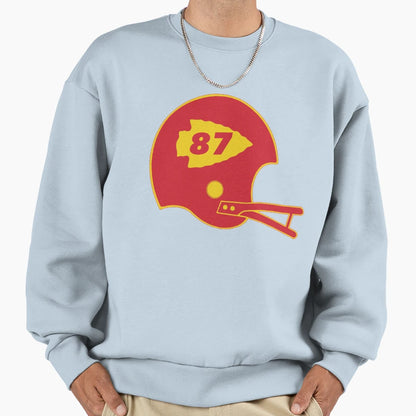 Kc Helmet 87 Sweatshirt - Fun Novelty Design Unisex - T-Shirt, Sweatshirt, Hoodie