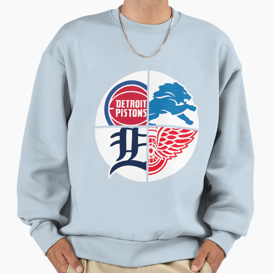 Detroit Sports Sweatshirt - Fun Novelty Design Unisex - T-Shirt, Sweatshirt, Hoodie