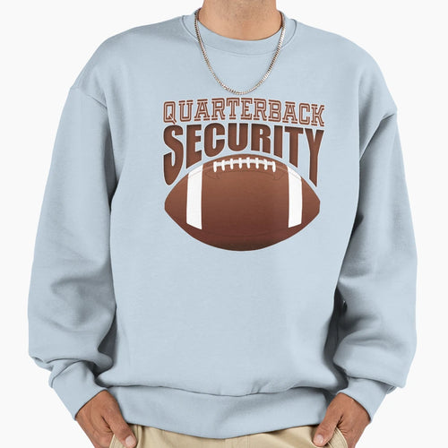 Quarterback Security Offensive Sweatshirt - Unique Graphic for Adults - T-Shirt, Sweatshirt, Hoodie
