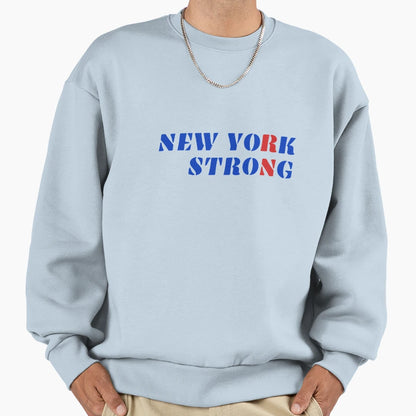 Rn New York Strong Sweatshirt - Minimalist Print for Adults - T-Shirt, Sweatshirt, Hoodie