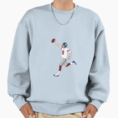 New York Giants Daniel Jones Sweatshirt - Aesthetic Graphic Men Women - T-Shirt, Sweatshirt, Hoodie