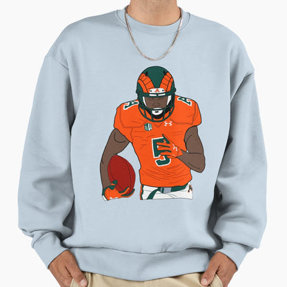 Colorado State Football Orange Out Sweatshirt - Minimalist Print Men Women - T-Shirt, Sweatshirt, Hoodie
