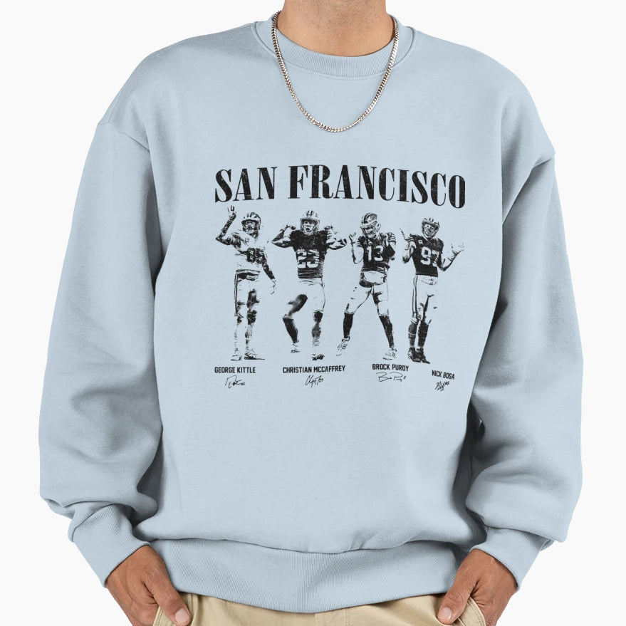 San Francisco BP GK Sweatshirt - Streetwear Style for Adults - T-Shirt, Sweatshirt, Hoodie