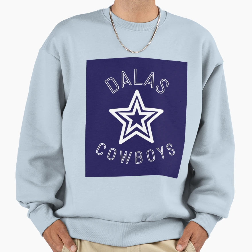 Dallas Cowboys Sweatshirt - Streetwear Style Unisex - T-Shirt, Sweatshirt, Hoodie