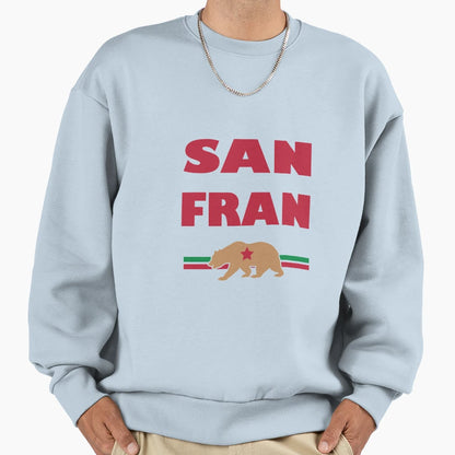 San Francisco California Minimalist Sweatshirt - Custom Art Print Unisex - T-Shirt, Sweatshirt, Hoodie