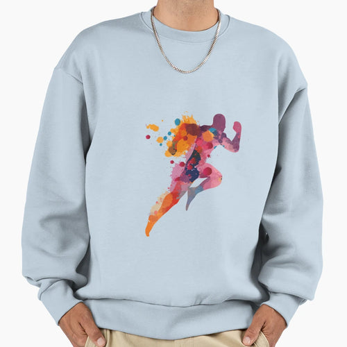 Runing Sweatshirt - Streetwear Style for Adults - T-Shirt, Sweatshirt, Hoodie