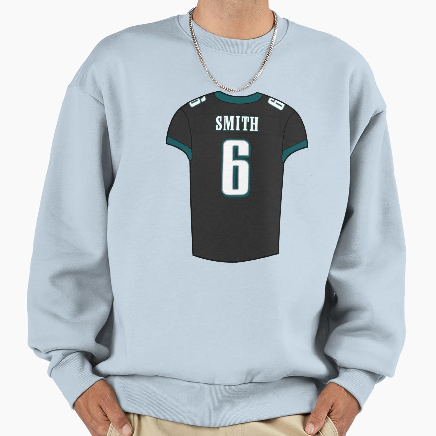 Devonta Smith Alternate Jersey Sweatshirt - Casual Everyday Wear Men Women - T-Shirt, Sweatshirt, Hoodie
